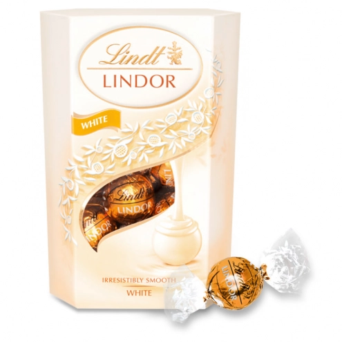 Цукерки Lindt Lindor Білий Шоколад 200г
