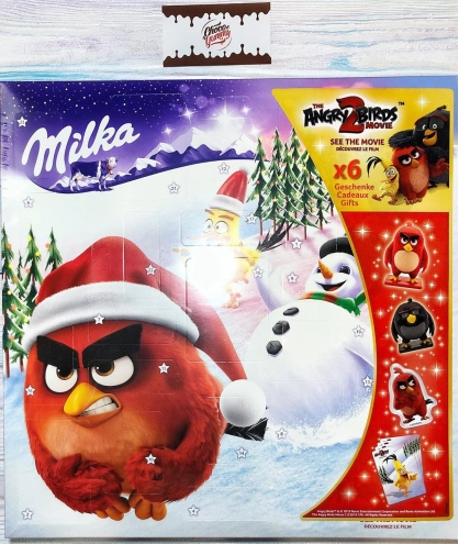 Адвент Календар Milka Angry Birds