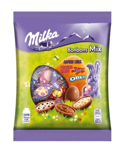 Цукерки Milka Bonbons Mix 132г