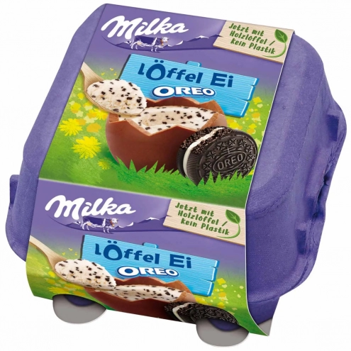 Milka шоколадные яйца с Орео 