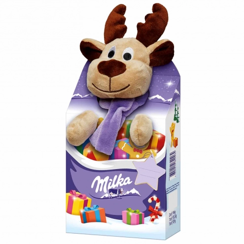 Набор Milka Magic Mix с мягкой игрушкой "Лосик"