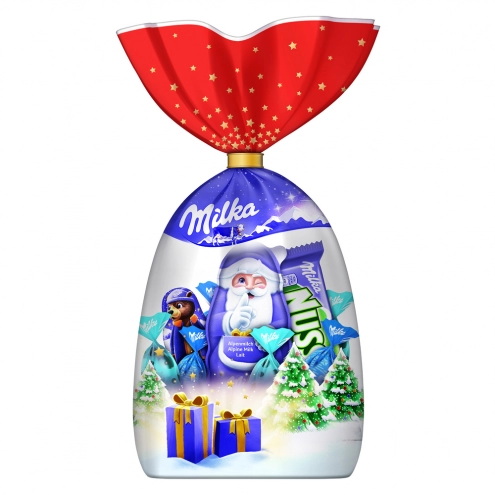 Набор конфет Milka с Дед Морозом