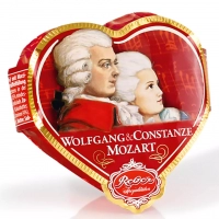 Цукерка Reber Wolfgant & Constanze Mozart Серце 31г