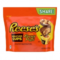 Цукерки Reese's Miniature Cups Reeses Puffs 272г