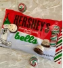 Шоколадно-мятные конфеты Hershey's Bells peppermint bark 255г