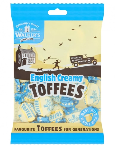 Конфеты Walkers Toffees English Creamy 