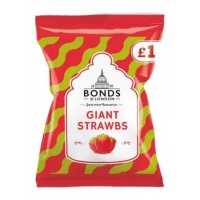 Мармелад Bonds Giant Strawbs 