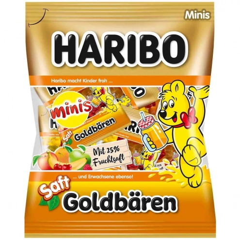 Haribo Goldbaren Saft Minis 220г
