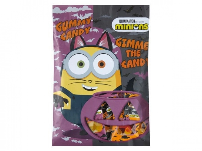 Жевательные конфеты Миньоны Хэллоуин Gummy Candy Minions Halloween 240г