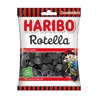 Лакричні цукерки Haribo Rotella Liquirizia 265г