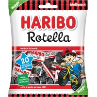 Лакричні цукерки Haribo Rotella Liquirizia Multipack 20 Mini 260г