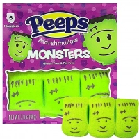 Маршмеллоу Монстри Хеллоуїн Halloween Candy Exclusive Peeps Marshmallow Monsters 85г