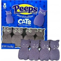 Маршмелоу Чорні коти Halloween Peeps Marshmallow Spooky Cats 85г