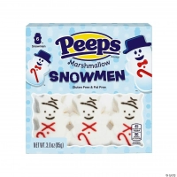 Маршмелоу Peeps Snowmen 6st 85g