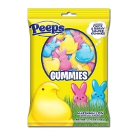 Маршмеллоу на Великдень Peeps Easter Gummy Candies Bunnies & Chicks Зайчики та Курчата 106г