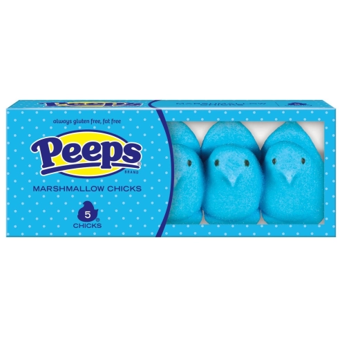 Маршмеллоу на Великдень Peeps Blue Chicks Блакитні Курчата 42г