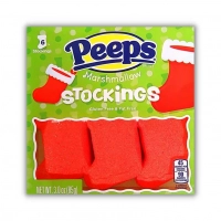 Маршмелоу Новорічні чобітки Peeps Stockings (6шт) 85г