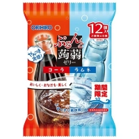Японское желе конняку Orihiro Purunto Konjac Jelly Pouch Cola + Ramune Набор Кола и Рамуне 1шт
