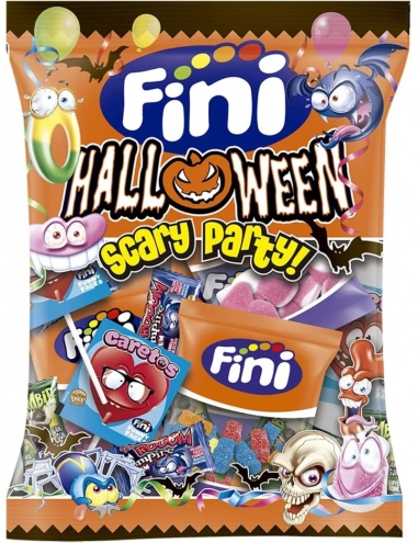 Желейки фруктовые набор на Хэллоуин Fini Halloween Scary Party 180г