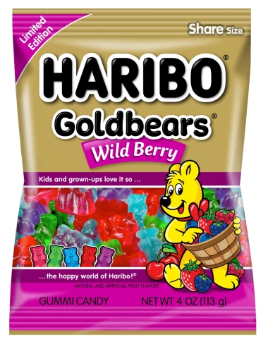 Ягодные желейные Мишки Haribo Goldbears Wild Berry Харибо 113г