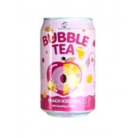 Газована Вода Bubble Tea Peach Iced Tea
