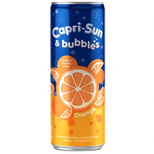 Газована Вода Capri Sun Bubbles Апельсин