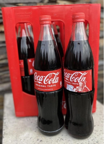 Напій Кока Кола (блок 6 шт) у склі Coca Cola Limited Edition 6х1л