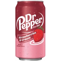 Газировка Dr Pepper Клубника Крем 355ml