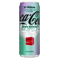 Газировка Кока Кола Coca-Cola K-Wave Zero Sugar Без сахара 330мл