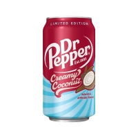 Газировка Dr Pepper Creamy Coconut Крем-Сода Кокос 335 мл