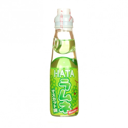 Японська газована вода Ramune Зелене Яблуко