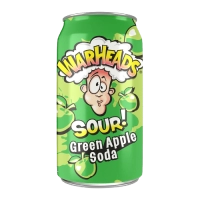 Газована вода Warheads SOUR! Green Apple Soda