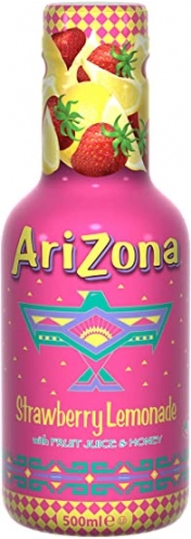 Напиток Arizona Клубничный Лимонад 500мл