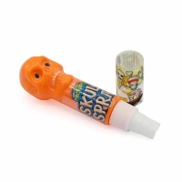 Череп-Спрей на Хэллоуин кислый Малина/Апельсин Crazy Candy Factory Sour Skull Sprays 50мл