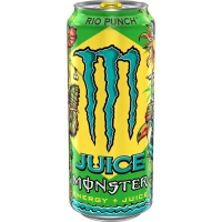 Энергетик Monster Energy Juice Rio Punch Пунш Экзотические фрукты 473мл