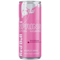 Напій Енергетик Red Bull Spring Wild Berry Sugarfree Лісові Ягоди Без цукру 250мл