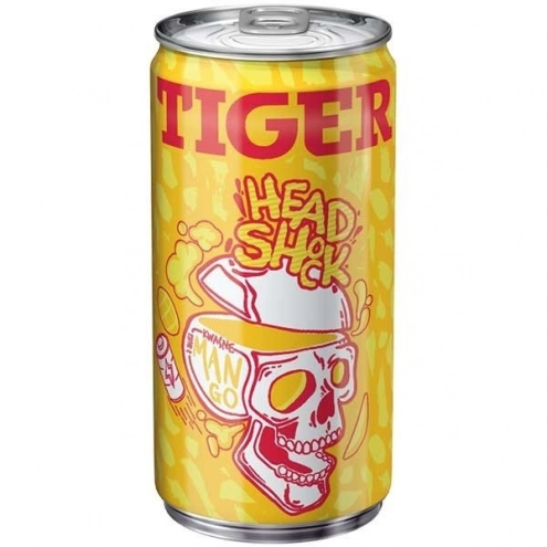 Напиток Энергетик экстра кислый Манго Tiger Head Shock Mango Energy Drink 150мл
