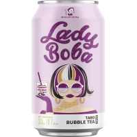 Газована Вода Lady Boba Taro Bubble Tea 