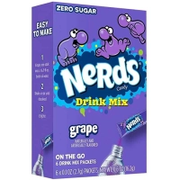 Быстрорастворимый напиток Nerds Drink Mix Grape Виноград 6шт