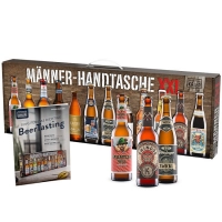 Пивной Подарочный набор для мужчин Männerhandtasche XXL с 12 видами пива