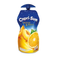 Морс Capri Sun Orange Orange Peach із соком Апельсин & Персик 330мл