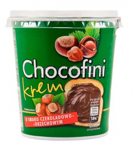 Шоколадно-горіхова паста Chocofini 