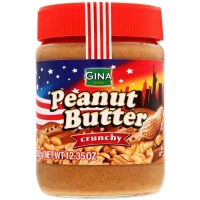 Арахисовая паста Gina Peanut Butter Crunchy 350г