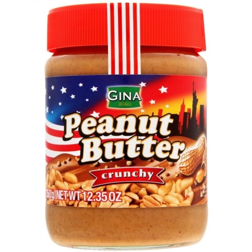 Арахисовая паста Gina Peanut Butter Crunchy