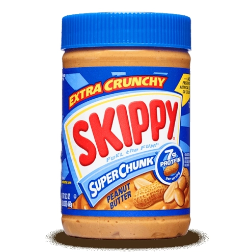 Арахисовая паста с кусочками арахиса Skippy Super Chunk Extra Crunchy Peanut Butter 462г
