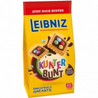 Печенье Leibniz Kunter Bunt с шоколадными драже