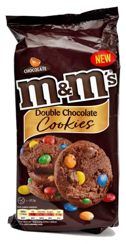 M&M's Double Chocolate Cookies