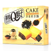 Японский десерт Bubble Milk Tea Cake