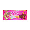 Бісквіт Барбі какао та мед + 70 наліпок для нігтів Freddi Barbie Biscuit Cake Cocoa&Honey Filling 10шт 250г