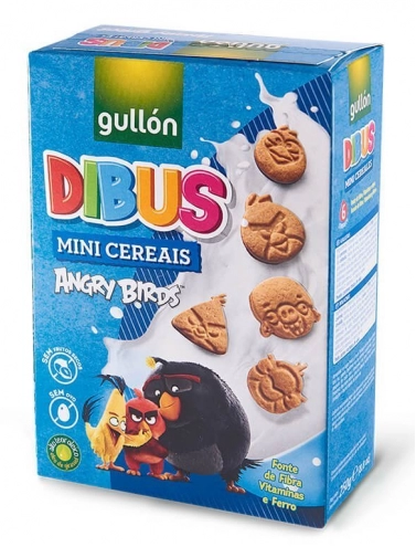 Печиво Gullon Dibus Angry Birds 250г